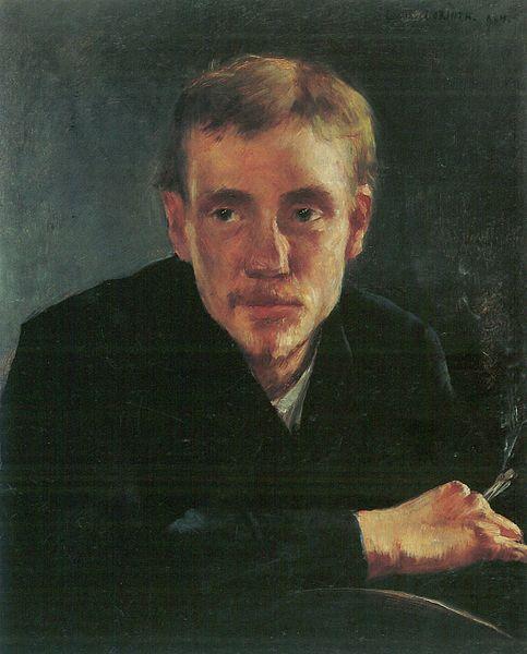 Lovis Corinth Portrat des Malers Eugene Gorge Sweden oil painting art